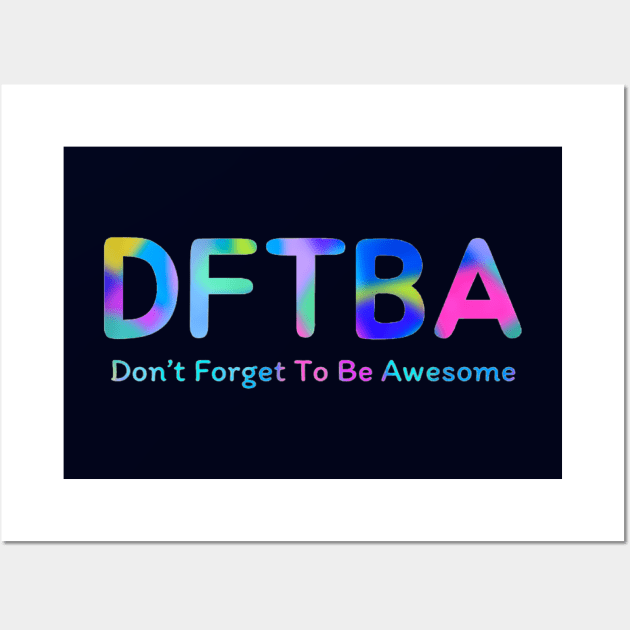 DFTBA (blobby colors) Wall Art by Amanda1775